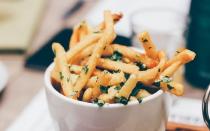 French fries para sa mga bata sa bahay