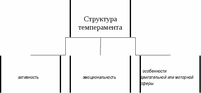 Структурно логическая схема темперамент и характер